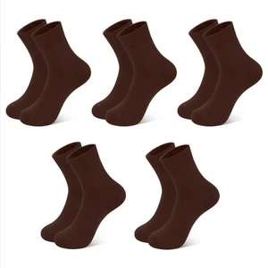 Unisex Kids Cotton Crew Socks Thin School Boys Girls Dress Socks Youth Soft C... - Picture 1 of 6