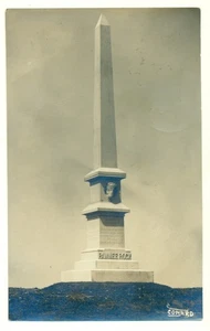 Carte postale ancienne 1912 RPPC Pawnee Rock, Kansas TM2. - Photo 1/2