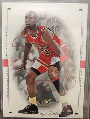 1998 Upper Deck SP Authentic MICHAEL JORDAN #3 BGS 9 MINT - BULLS HOF BELOW COMP - Image 1 of 4