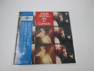 Mireille Mathieu Live In Canada UXP-617-V with OBI Japan LP Vinyl - Image 1 of 4