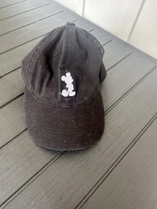 Disney Mickey Mouse Slideback Hat Black One Size Adjustable Embroidered - Picture 1 of 4