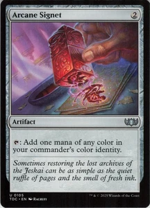 Arcane Signet U Commander: Tarkir: Dragonstorm 105 NM  MTG - Bild 1 von 2