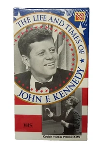 The Life And Times Of John F. Kennedy (VHS, 1988) - New, Sealed - Picture 1 of 2