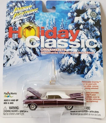 Johnny Lightning 1959 Cadillac Eldorado Holiday Classic Ornaments 2003 1:64 Foto 1 de 4