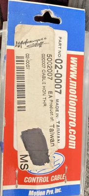 NUEVO JUEGO DE CABLES DE ACELERADOR PUSH/PULL MOTION PRO 02-0007 PARA HONDA CB500, CB550, CB75 Foto 1 de 4