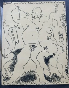 1953 Picasso Lithographe lll Catalogue by F. Mourlot 1949-56 Andre Sauret France - Picture 1 of 24