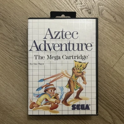 Aztec Adventure (Sega Master System , 1988) Complete In Box - Image 1 of 4