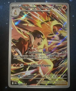 Pokemon Card Typhlosion di Armonio FULL ART-190/182 Rivali Predestinati ITA-M - Foto 1 di 2