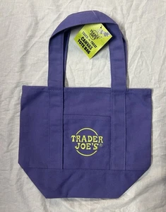 Trader Joe's Mini Tote Halloween Purple - Picture 1 of 1