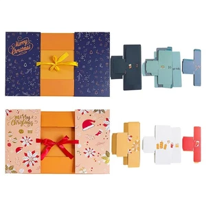 Christmas Eve Gift Packaging Box 24-day Christmas Advent Calendar Empty Boxes - Bild 1 von 13