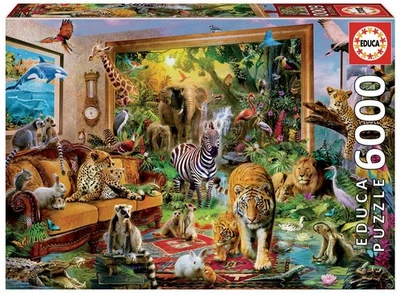 Educa-Entering The Bedroom-6000 Piece Jigsaw Puzzle-Puzzle Glue - Image 1 of 4
