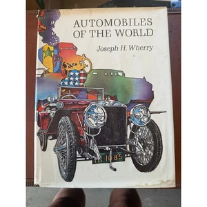 Automobiles of the World by Joseph H. Wherry (1968 HC) Galahad Books - Picture 1 of 8