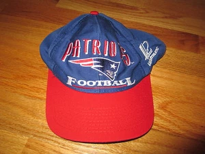 Vintage Logo Athletic NEW ENGLAND PATRIOTS "Flying Elvis" (Snap Back) Cap - Picture 1 of 2