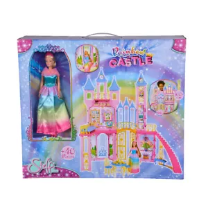 Steffi Love Rainbow Castle Doll Play Set Kids Toys Indoor Outdoor Fun - Picture 1 of 3