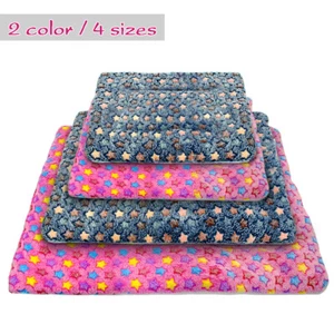Pet Bed for Dog Cat Crate Mat Soft Warm Pad Liner Home Indoor Outdoor Cushion - Picture 1 of 14
