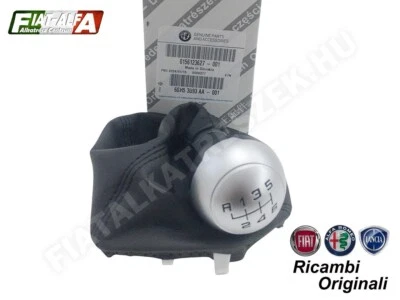 Alfa Giulia (2016-) gear knob with gaiter 6 speed 156123627 new, original - Image 1 of 4