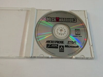 MECH WARRIORS 3 PC CD-ROM 1999 Video Game - Image 1 of 2