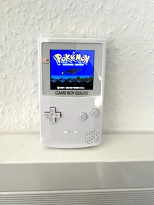Gameboy Color GBC IPS Display - All White - Professioneller Mod - TOP Zustand - Bild 1 von 5