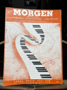 Morgan - One More Sunrise: Leeds Music Sheet Music Vintage 1960 - Picture 1 of 4