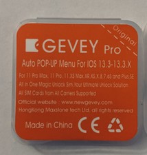 Gevey Pro 13.3.x ICCID MNC Unlock SIM Card IOS 13.3.1