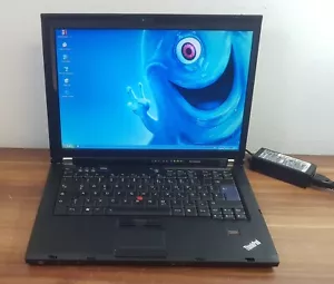Windows XP Lenovo ThinkPad T400 Intel 2x2,53GHz 3GB 500GB Wlan Firewire DVDRW - Bild 1 von 10