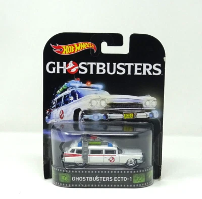 Vehículo Hot Wheels Premium 1:64 Ghostbusters ECTO-1 Real Riders 2019 ¡Nuevo! Foto 1 de 3