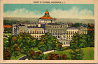 Washington DC Library of Congress Postcard Ca 1940