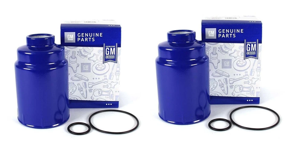 2 AC DELCO DIESEL FUEL FILTER TP3018 TP3012 12664429 12633243 NEW DURAMAX PAIR - Image 1 of 1