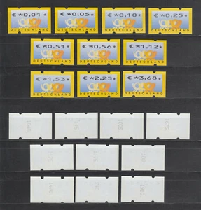 BUND ATM 4 - VERSANDSTELLENSATZ 1 ** KOMPLETT MIT NUMMER - MICHEL 142,50€ - Bild 1 von 1