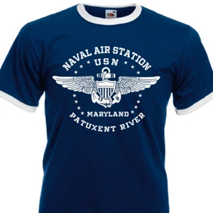 T-SHIRT U.S Navy Naval Air Station 39 45 Seconde Guerre Mondiale 50's Fifties US - Imagen 1 de 1
