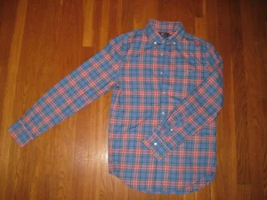 Vineyard Vines Slim Fit Performance Plaid TUCKER SHIRT whale blue green mens XS - Picture 1 of 1