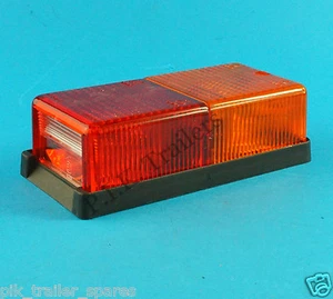 Luz de lámpara multifunción oblonga trasera de 4 vías para remolque y caja de caballos - Imagen 1 de 4