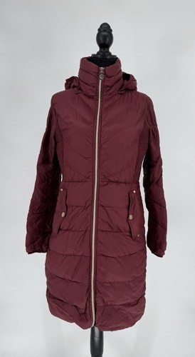 Michael Kors Puffer Jacket donna confezionabile bordeaux taglia S full zip