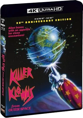 Killer Klowns From Outer Space (1988) - 4K UHD Blu-ray - New Sealed - Image 1 of 3