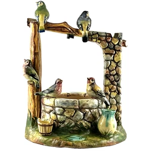 Grand PUITS AUX OISEAUX Céramique PARDI DEVOS à VALLAURIS massier/barbotine 1900 - Bild 1 von 20