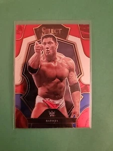 2023 Panini Select WWE Premier Level rot und blau Einzelhandel #148 Batista - Bild 1 von 2