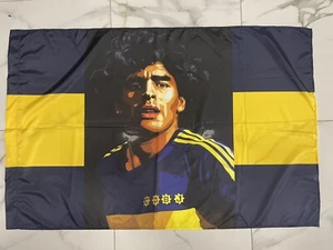 bandiera Maradona Napoli 135x90cm Diego Dios Napoli Boca Juniors Argentina - Imagen 1 de 4