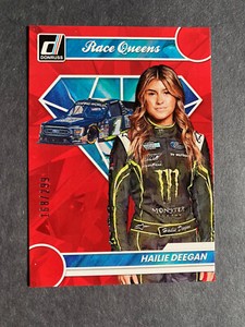 2023 Donruss Racing Hailee Deegan Red /299 Race Queens Insert
