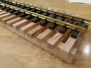 G Scale Ceiling Trestle Model Train REDWOOD For LGB USA Track Support 24" - Picture 1 of 7