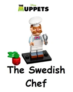 LEGO Muppets Series 71033 Collectible Minifigure Swedish Chef #11 NEW SEALED - Picture 1 of 2