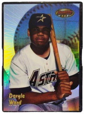 1998 Bowman's Best Refractor /400 Daryle Ward #180 - Image 1 of 2