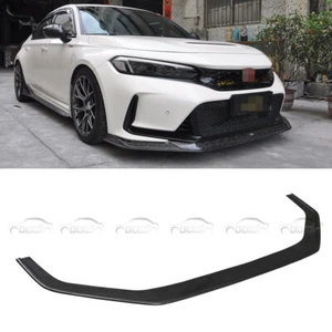 Parachoques delantero de fibra de carbono para Honda Civic FL5 Type-R 11th V Style 2023UP - Imagen 1 de 19