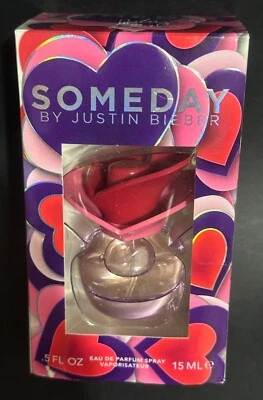 Justin Bieber SOMEDAY women Perfume edp spray 0.5 fl oz  15 ml nib - Image 1 of 4
