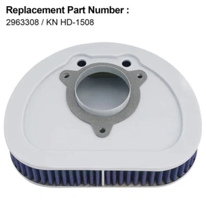 High Flow Air Filter 29633-08 For 08-13 Harley Road Glide Custom Electra Glide - Picture 1 of 9