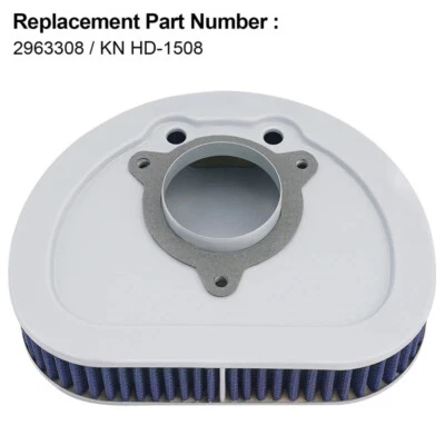 High Flow Air Filter 29633-08 For 08-13 Harley Road Glide Custom Electra Glide - Image 1 of 4