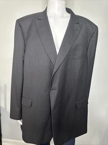 Brooks Brothers 56L / W51 Dress Coat DARK Gray Men’s Big & Tall Blazer Jacket - Picture 1 of 9