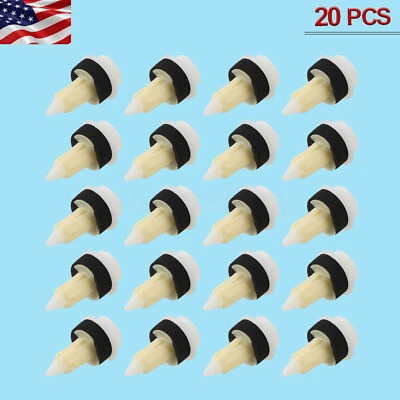 Retenedor de clip de panel de moldura de puerta de 20 piezas para Mercedes ML320 1998-2003 ML350 2003-2005 Foto 1 de 4