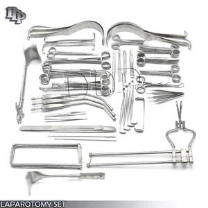 197 PIECE LAPAROTOMY SET - SURGICAL MEDICAL INSTRUMENTS DS-1020 - Picture 1 of 3