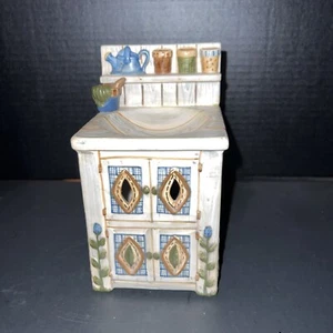 Yankee Candle Warmer Wax Melts Holder Farmhouse Country Kitchen Sink - Picture 1 of 11