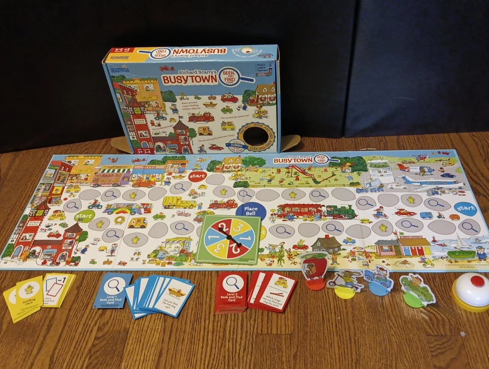 Richard Scarry's Busytown Seek & Find Game, Based on Early Reader Books Complete - Image 1 of 4